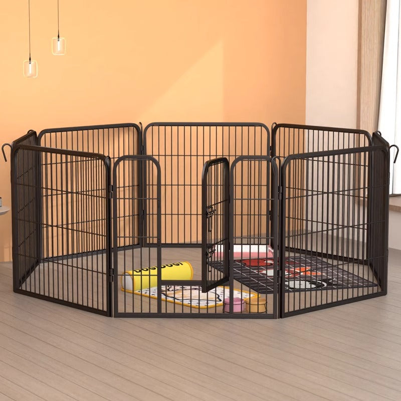 Foldable Metal Exercised Dog Pet Playpen Fence Barrier